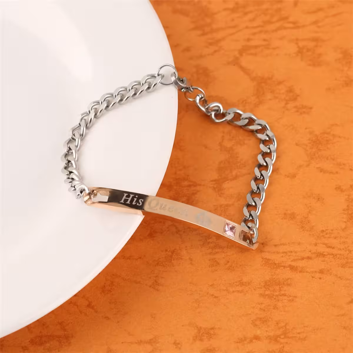 Aproce ar uzrakstu His Queen, sievišķīgs dizains, ideāla dāvana