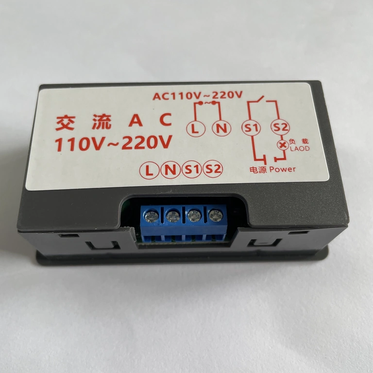 10A 1500W jaudas relejs ar taimeri Taimerreleja modulī lielām slodzēm, saderīgs 1500W, 10A