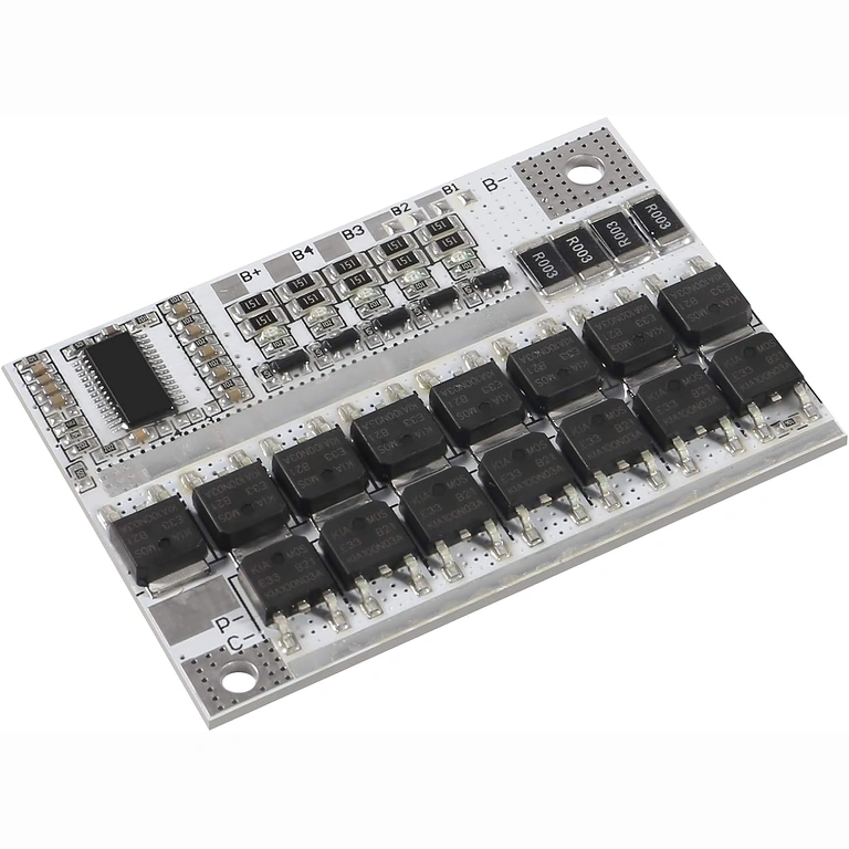 Aizsardzības modulis 5 x 18650 akumulatoriem, aizsargā pret pārspriegumu, īssavienojumu un izlādi