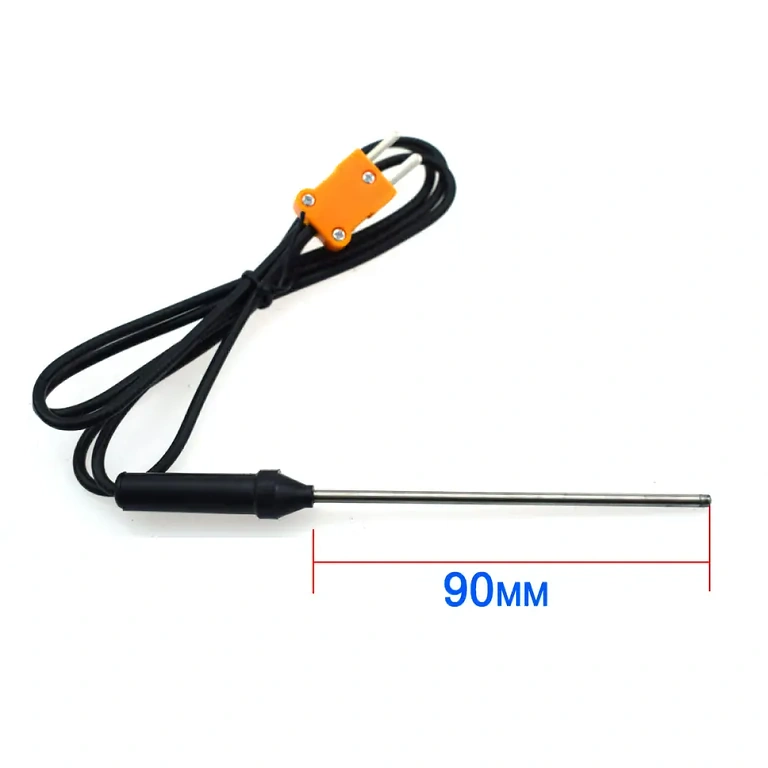 Profesionāls K tipa temperatūras sensors mērījumiem līdz 1300°C