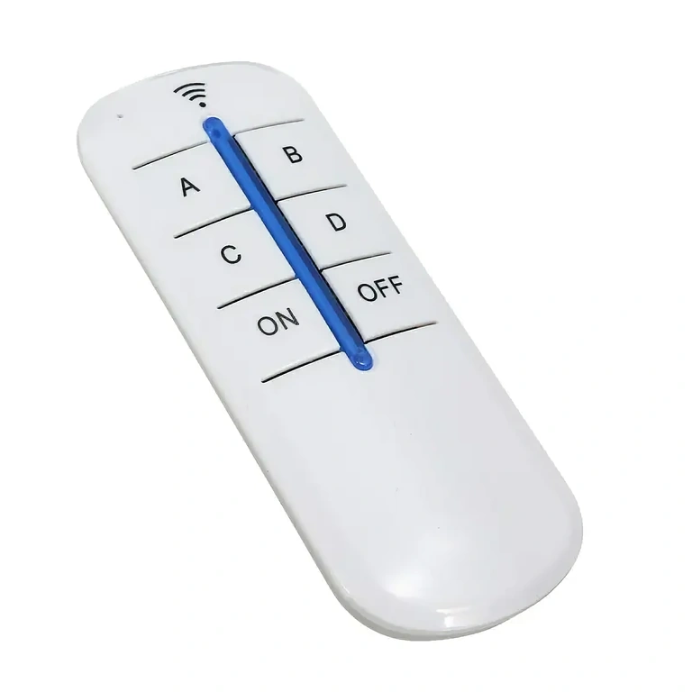 RF sistēma apgaismojuma kontrolei 4 kanālu relejs ar tālvadību iekštelpu apgaismojumam