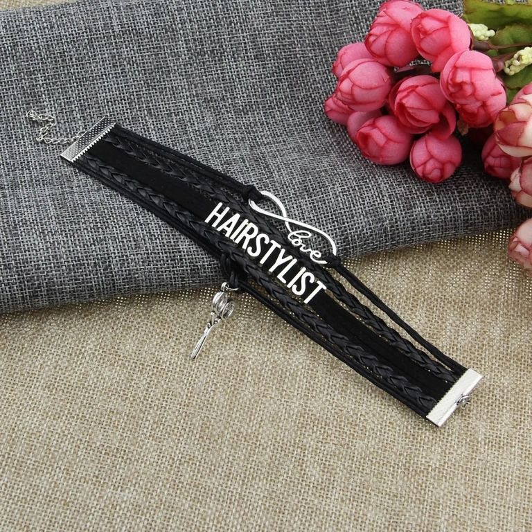 Vīriešu stilista un friziera aproce Personalizēta aproce frizieriem un stilistiem