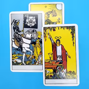 Rider Waite čigānu tarot kārtis – Pilns 78 kāršu komplekts zīlēšanai un pareģošanai