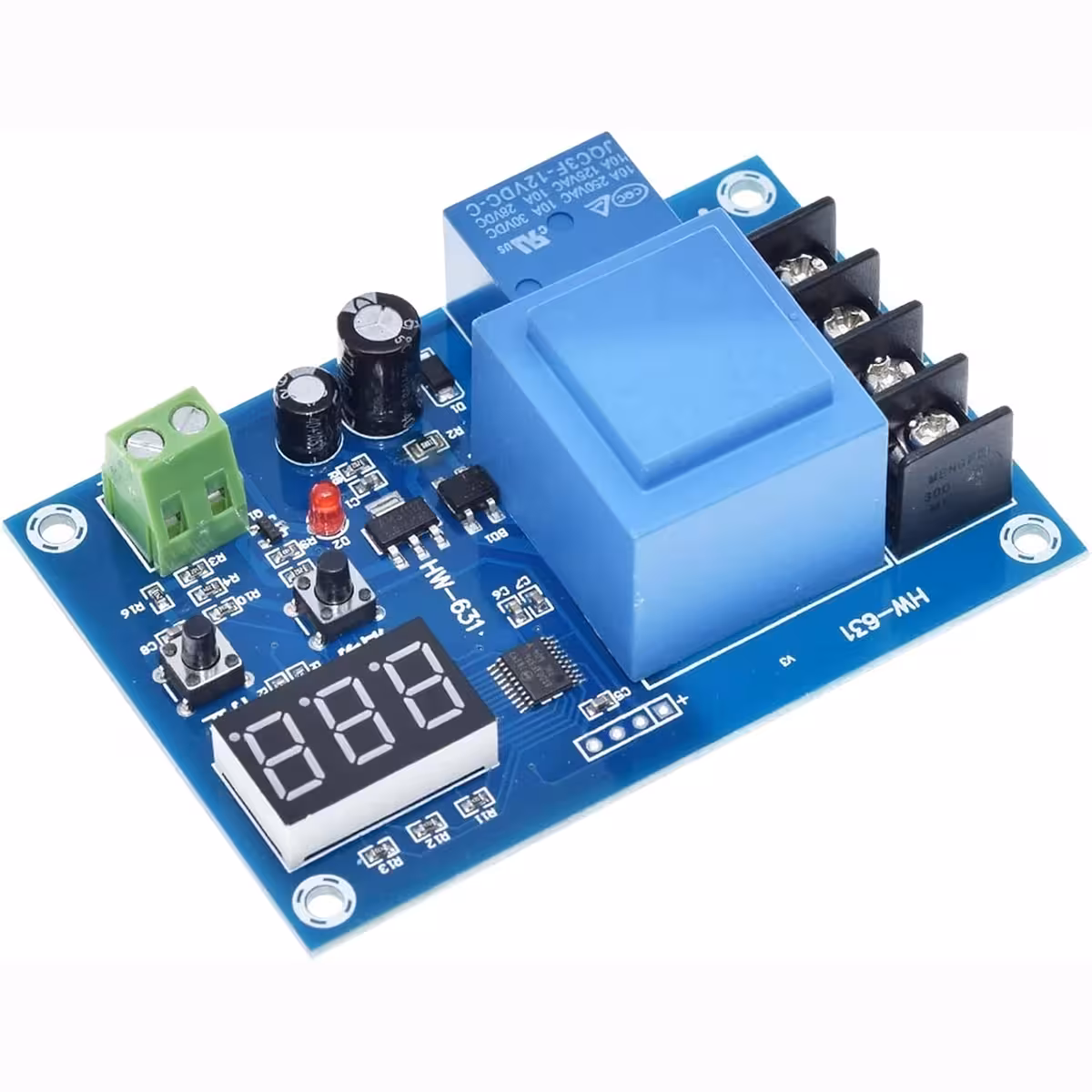 Digitālais modulis ar pārslodzes aizsardzību Li-Ion un svina baterijām