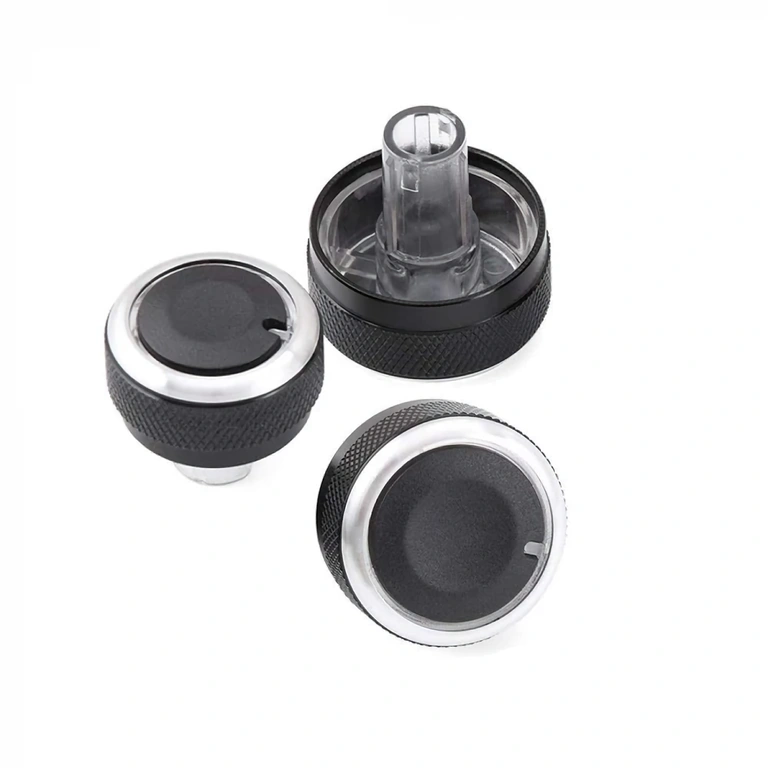 Rotējošās pogas panelim gaisa kondicioniera vadībai VW