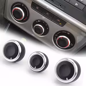 Komplekts 3 AC gaisa kondicioniera pogas VW Golf 5 6 Passat B6 B7 Skoda Octavia 2 – Alumīnijs