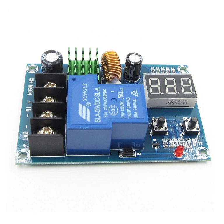 Automātiskās pārsprieguma pārtraukšanas modulis Ierīce barošanas pārtraukšanai, kad baterija ir pilnībā uzlādēta