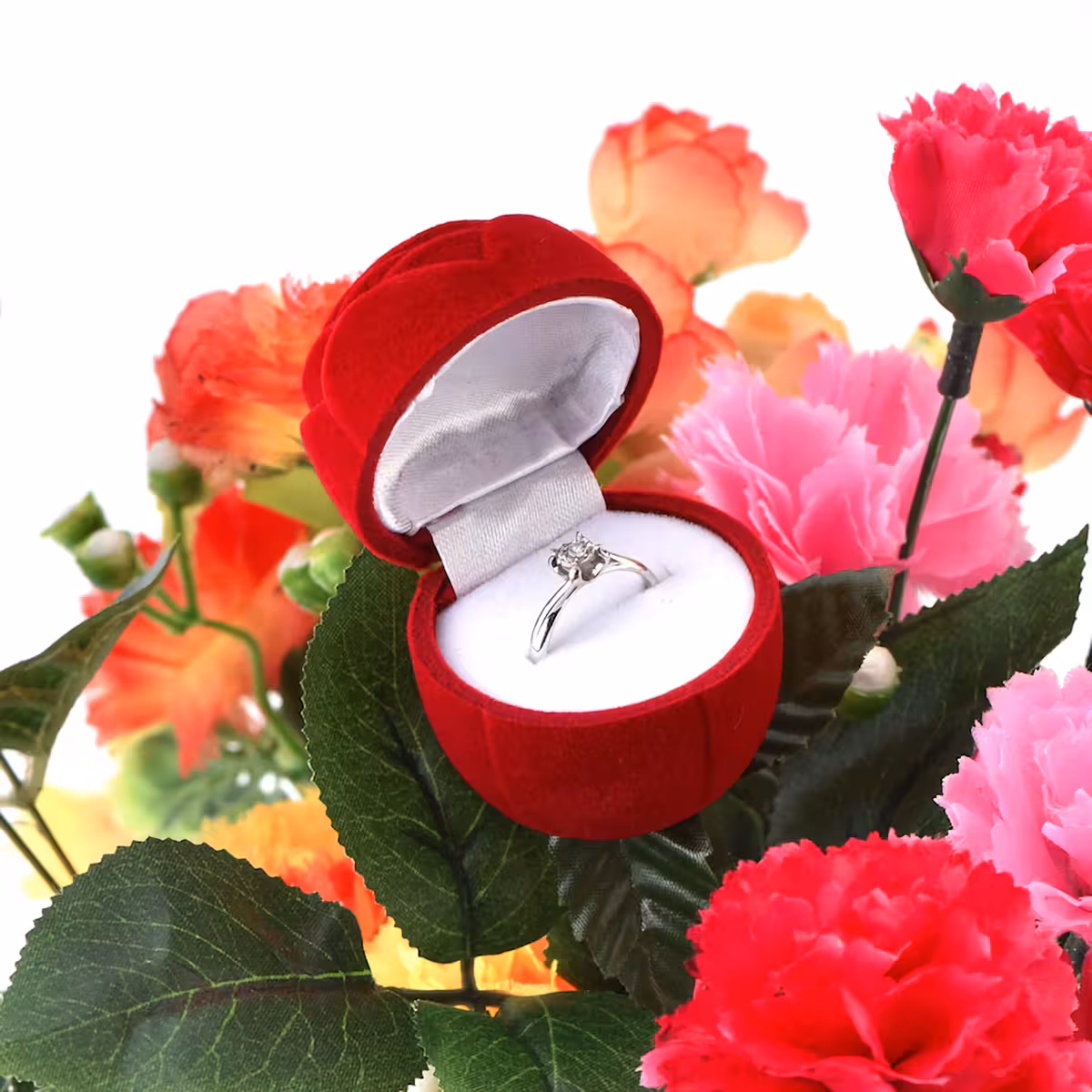 Eleganta rotaslietu kastīte rožu formā īpašām dāvanām