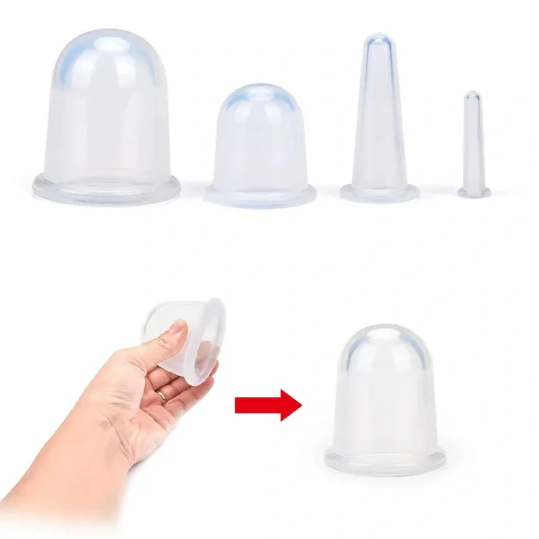 Silikona vakuuma ventuzes svara zaudēšanai un ķermeņa kontūrām Ventūzu terapija tauku un celulīta samazināšanai