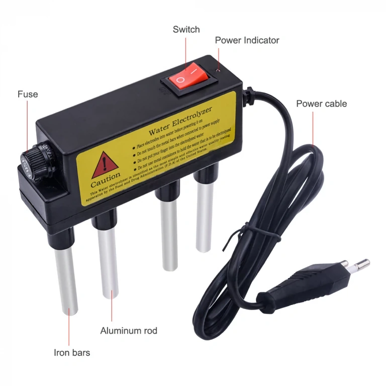 Mazs ūdens testēšanas aparāts mājās