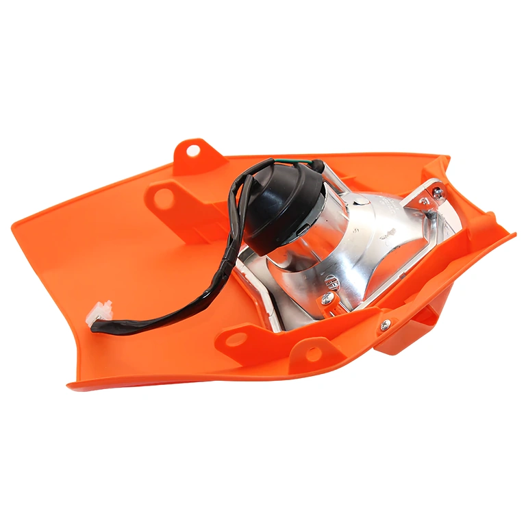 Universāls motocikla lukturis ar 4 gumijas siksnām ātrai montāžai