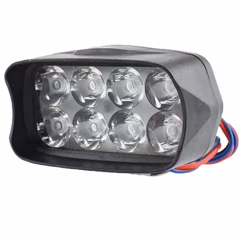 Universālais LED projektors priekšējais lukturis 12–85V motocikliem, velosipēdiem, skūteriem, ATV