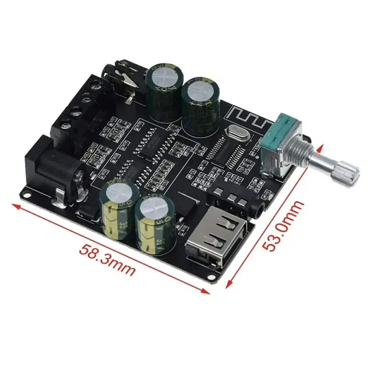 Kompakts Hi-Fi modulis ar Bluetooth savienojumu