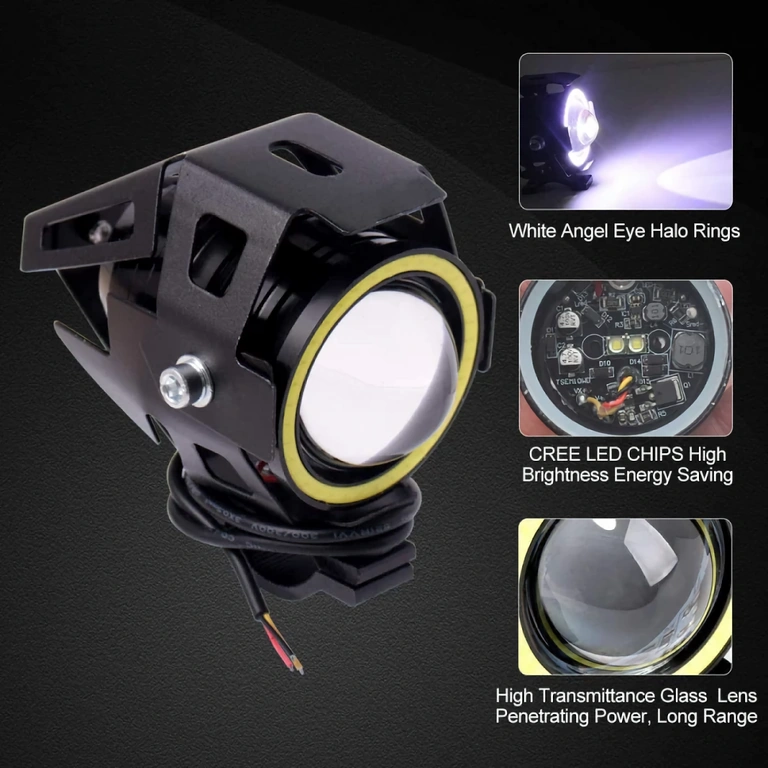 LED miglas prožektors U7 ideāli ATV un off-road