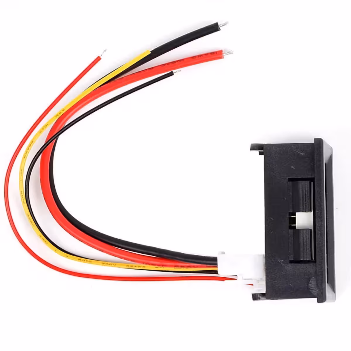 Divu krāsu displejs sprieguma un strāvas mērīšanai līdzstrāvā