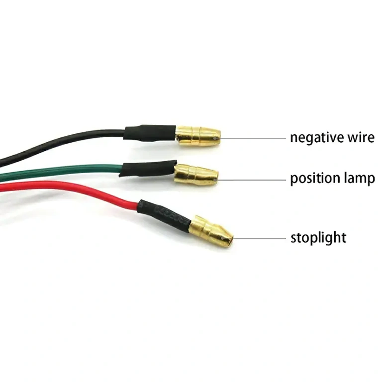 Pilna aizmugurējā gaisma MX un enduro motocikliem ar LED