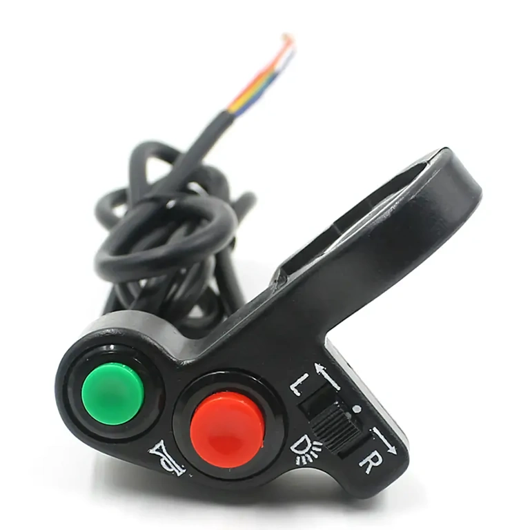 Pilns slēdzis ar 7 vadiem, signālu un gaismu kontrole