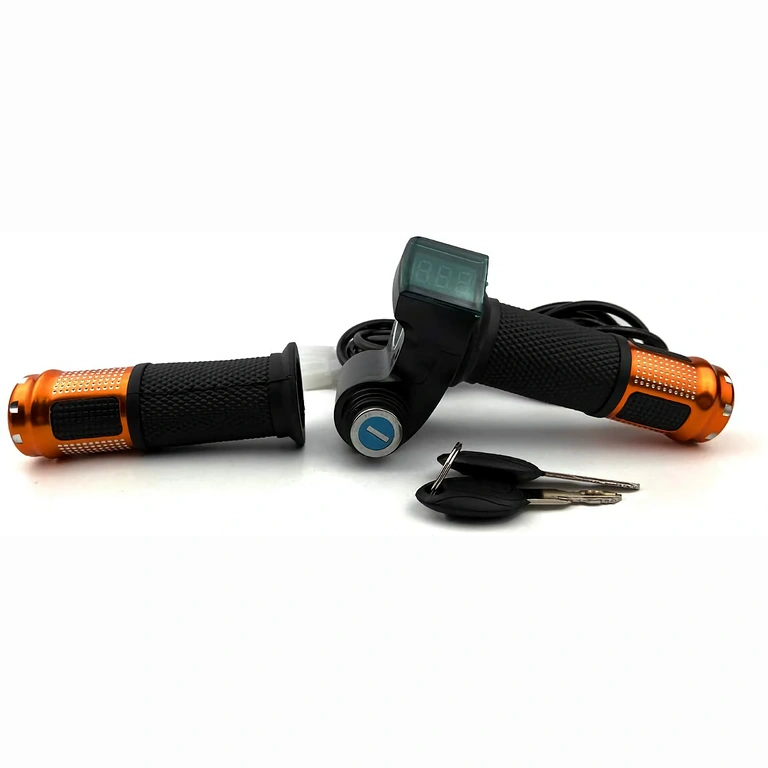 Elektrisko rokturu komplekts skūteriem vai velosipēdiem Pilns akseleratora un sprieguma kontroles rokturu komplekts