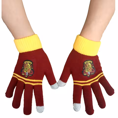 Harry Potter Gryffindor ziemas cimdi – oficiāls Hogwarts apģērbs