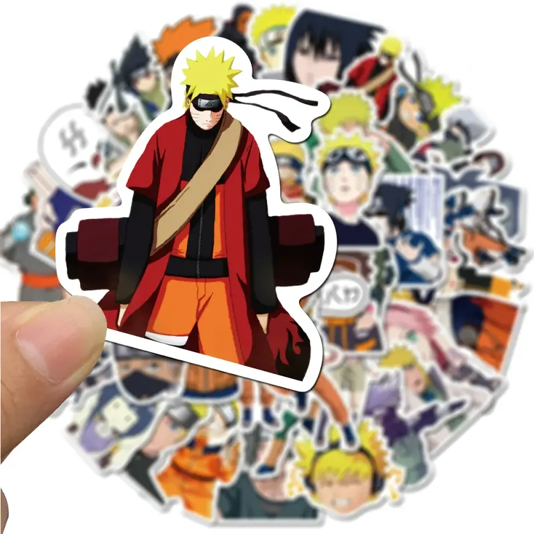 Naruto uzlīmes laptopam Pašlīmējošas Naruto uzlīmes klēpjdatora dekoram