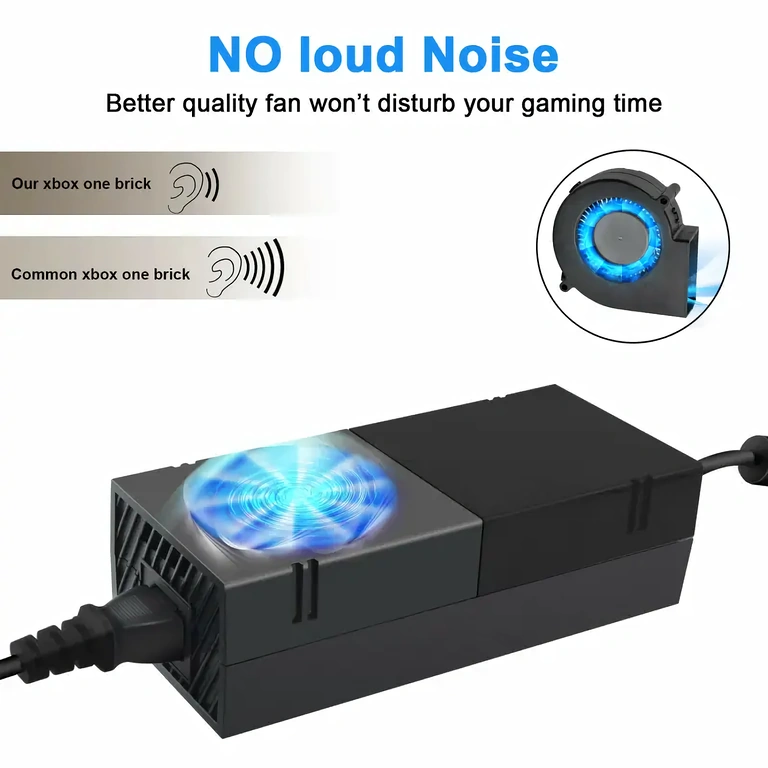 Xbox ONE adapters ar LED indikatoru Xbox ONE barošanas avots ar LED statusam