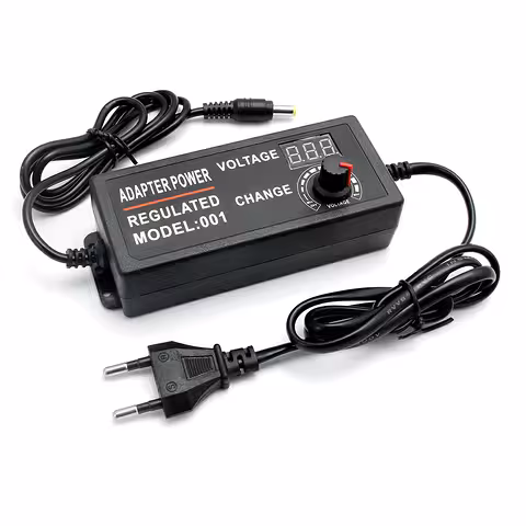Universāls regulējams barošanas avots 3V–24V 3A – sprieguma regulators