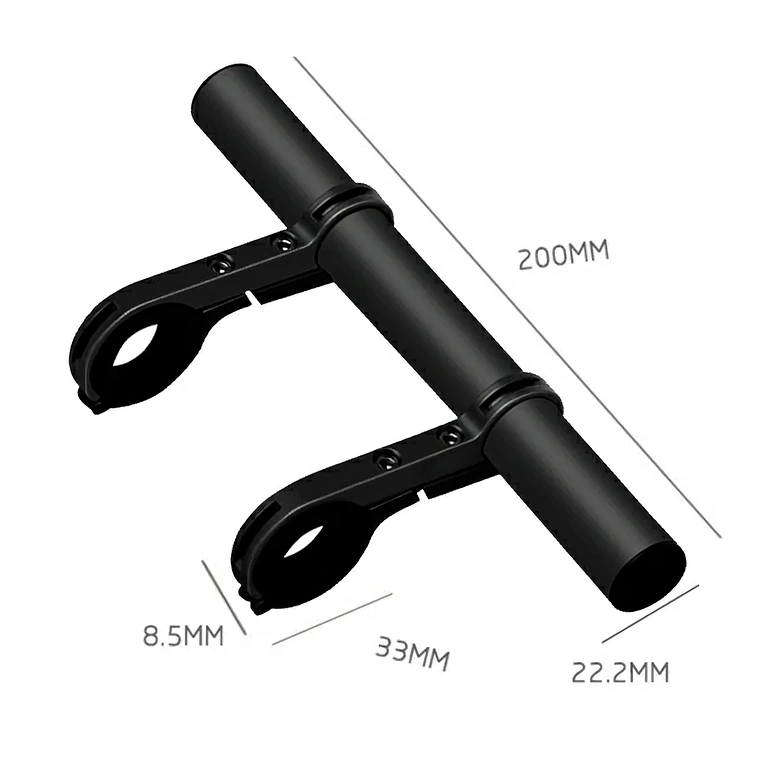 Velosipēda stūres pagarinājuma stienis – viegls un izturīgs