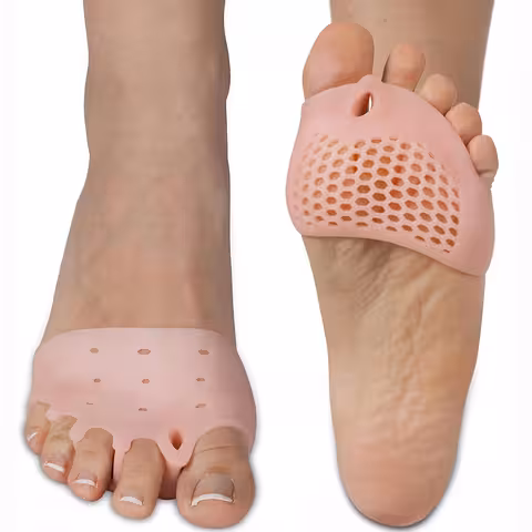 Hallux Valgus pirkstu korektora ortoze – silikona aizsardzība dienā un naktī
