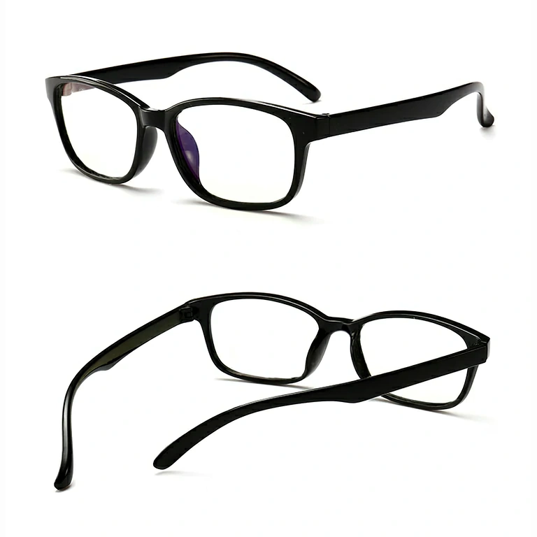 Brilles zilo gaismu un ekrāna atspīdumu samazināšanai Brilles ar pretatstarojošu un zilās gaismas filtru darbam pie datora