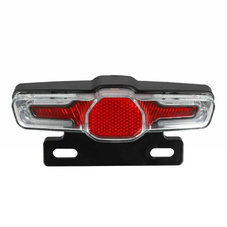 LED gaisma bremzēšanai, signālam un pozīcijai – elektriskajam velosipēdam