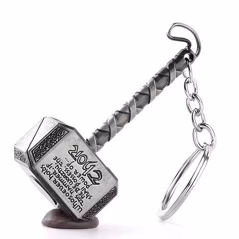 Thor āmura atslēgu piekariņš – Mjolnir kulons, leģendārā pērkona dieva āmurs