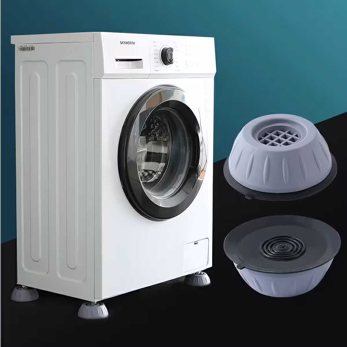 Gumijas kāja veļas mašīnām, ledusskapjiem, žāvētājiem