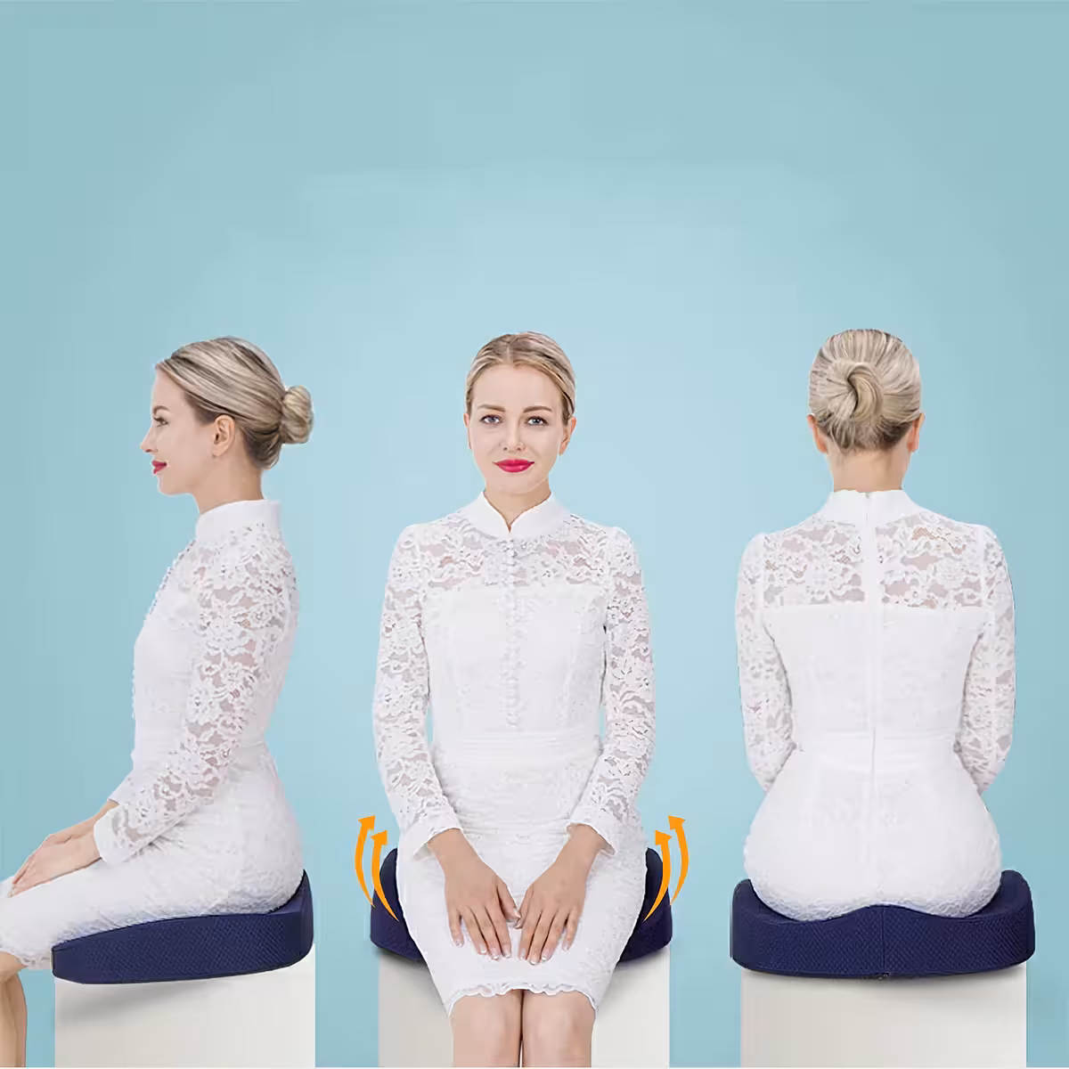 Antidekubīta spilvens ilgstošai sēdēšanai