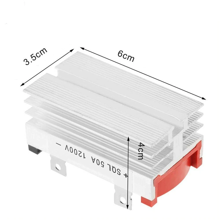 Trīsfāžu taisngriezis barošanai 50A Trīsfāžu taisngriezis trīsfāžu strāvas konversijai 50A