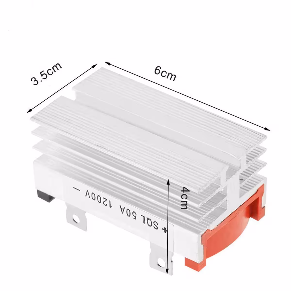 Trīsfāžu taisngriezis trīsfāžu strāvas konversijai 50A