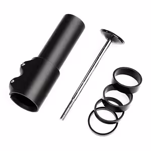 Velosipēda stūres pacēlājs 28.6 mm – alumīnija regulējams adapters