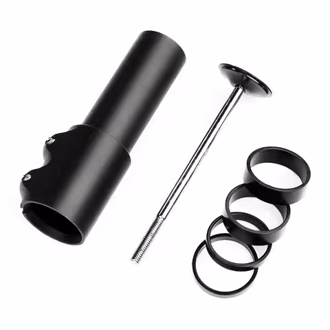 Velosipēda stūres pacēlājs 28.6 mm – alumīnija regulējams adapters