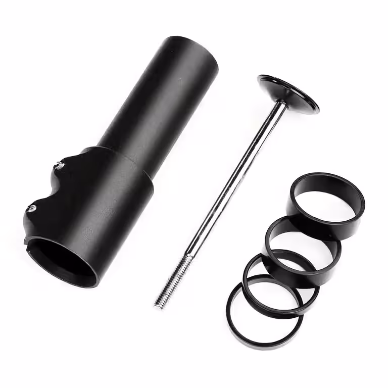 Velosipēda stūres pacēlājs 28.6 mm – alumīnija regulējams adapters
