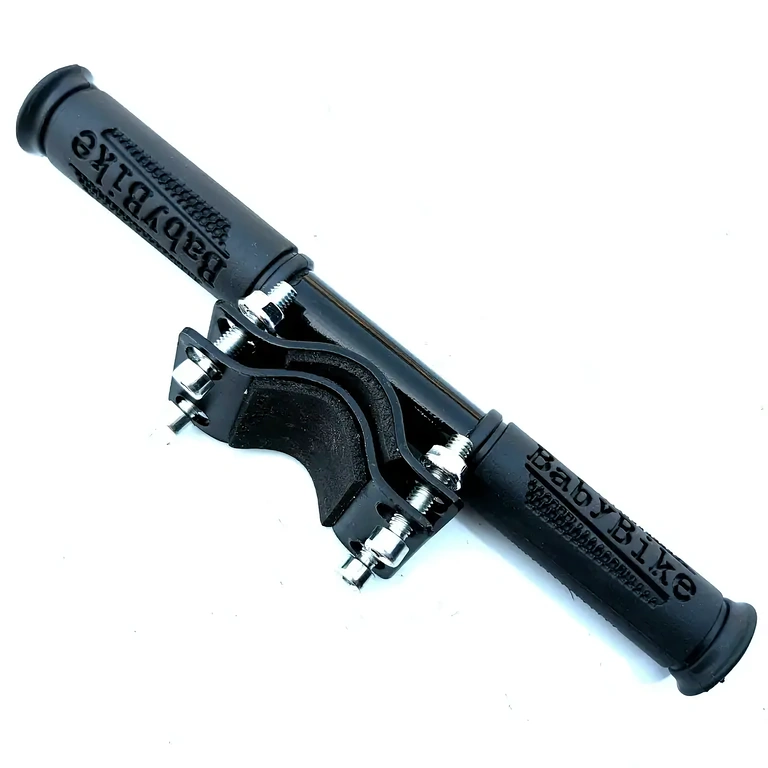 Bērna atbalsta rokturis uzstādāms uz skrejriteņa stūres