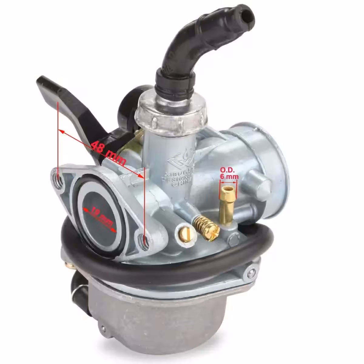 Pilns komplekts ar karburatoru un gaisa filtru 90cc dzinējiem