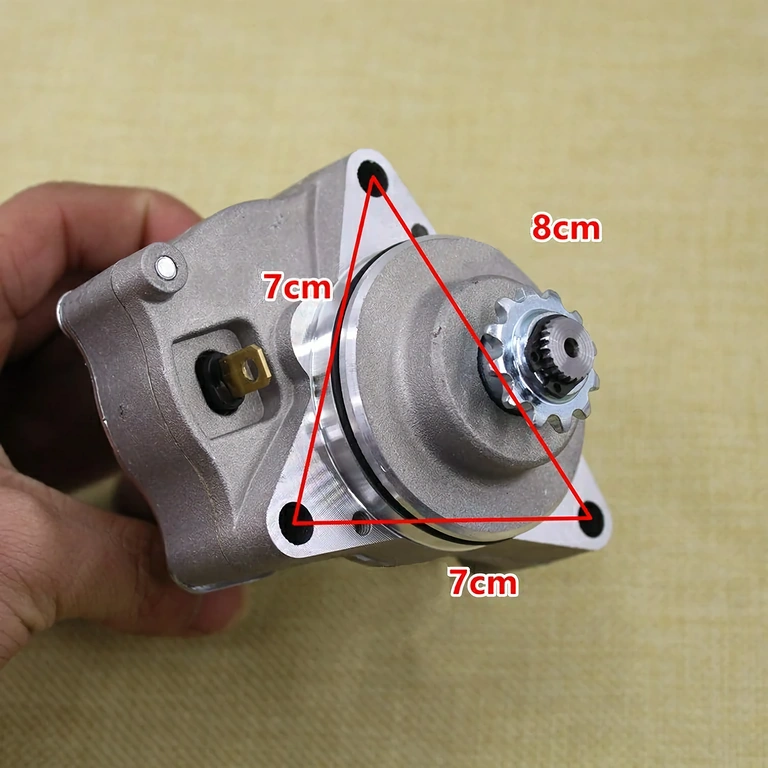 4 taktu motora elektromotors Elektromotors 4-taktu dzinējiem, ATV un pitbike