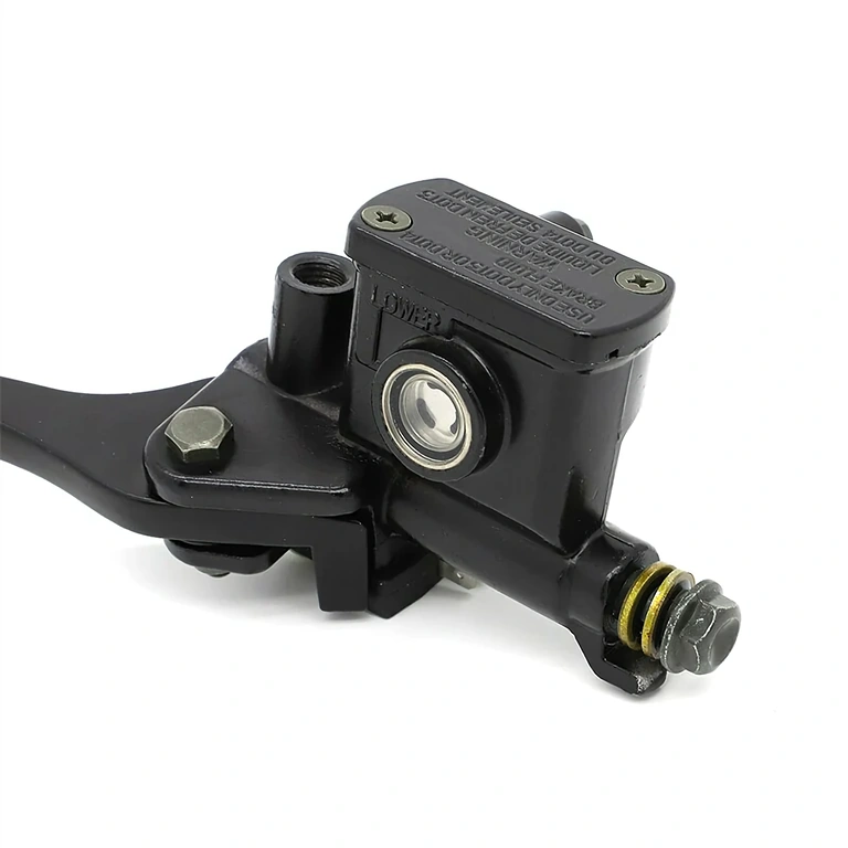 Pit bike priekšējās labās bremzes sviras Labās puses priekšējā bremžu sviras ar hidraulisko pistoni – pitbike un ATV