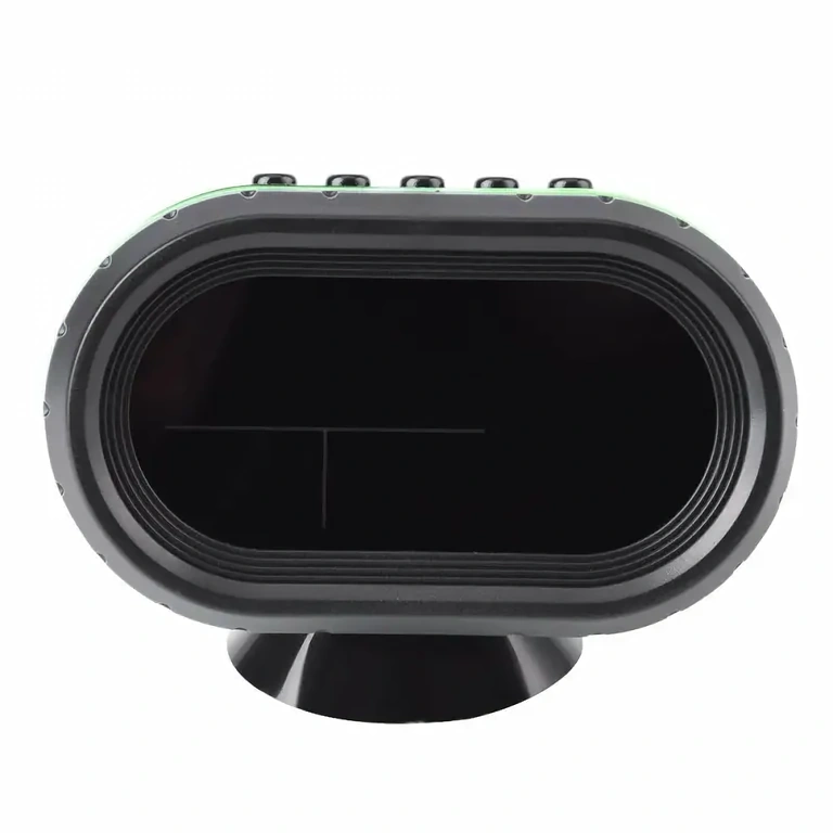 Voltmetrs un digitālais termometrs ar apgaismojumu auto