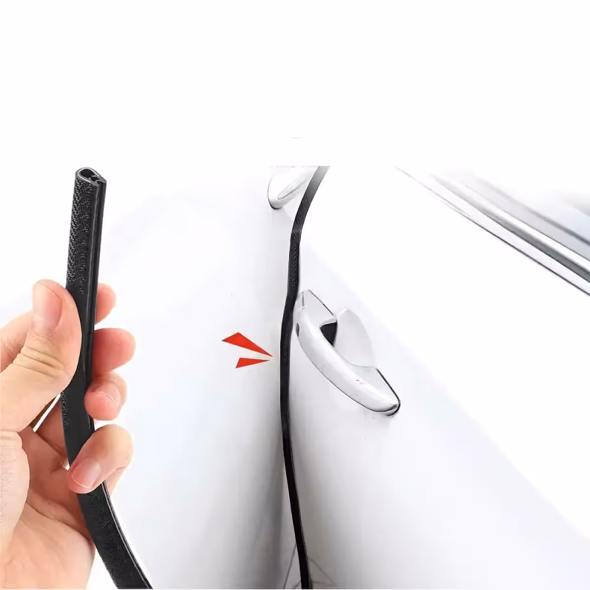 Rubera ruļļa lente durvju malu aizsardzībai