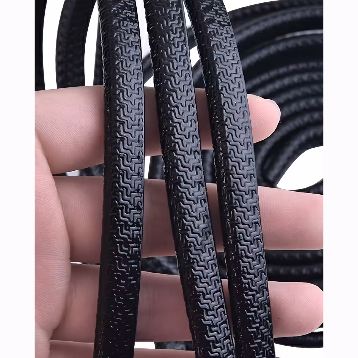 Rubera lente durvju blīvēšanai un aizsardzībai