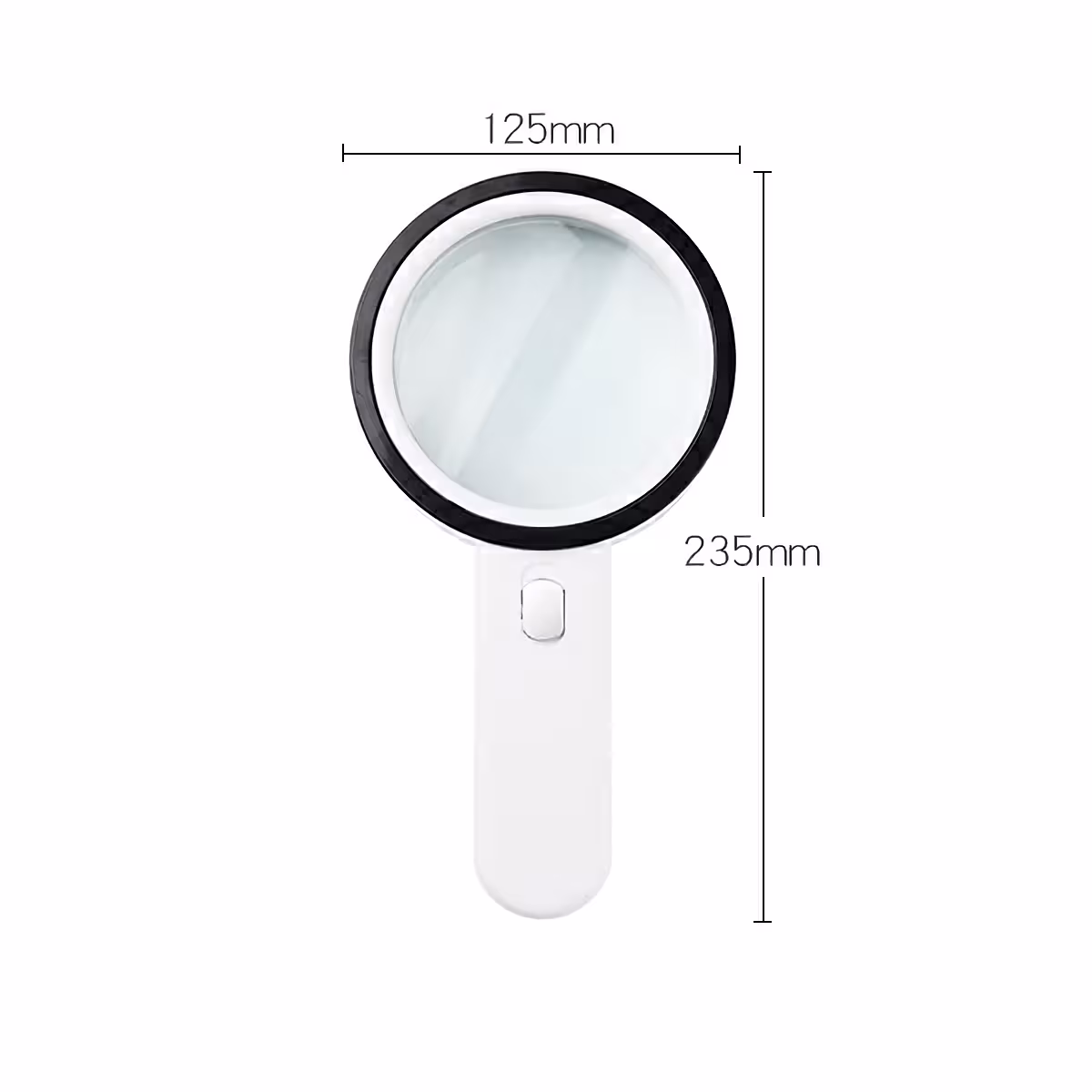 Profesionāla lupa smalku detaļu, piemēram, juvelierizstrādājumu, pārbaudei