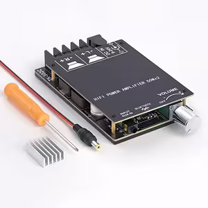 Bluetooth stereo audio pastiprinātāja modulis 2x50W TPA3116D2 – Hi-Fi skaņa pasīvām skaļruņu sistēmām