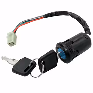 Universālais atslēgas kontakts ar 4 vadiem ATV, ķīniešu skūteriem, moto 50cc–250cc (saderīgs 70cc, 90cc, 107cc, 110cc, 125cc, 200cc)