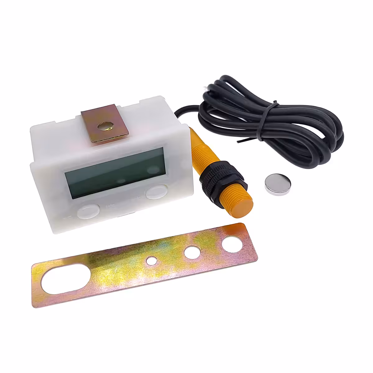 Impulsu skaitītājs ar magnētisko sensoru.