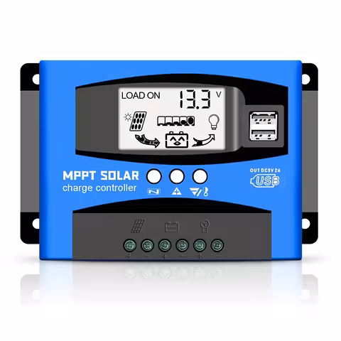 Saules MPPT kontrolieris 100A – saules paneļiem 12V/24V